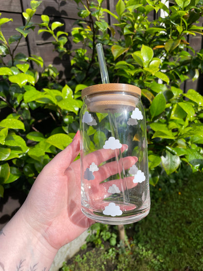 Clouds Glass Cup